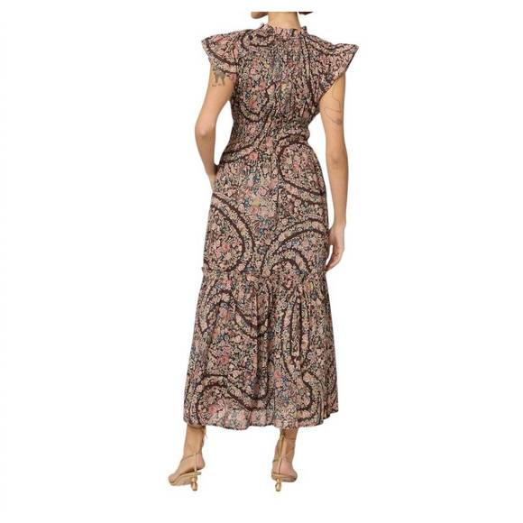 NEW CLEOBELLA indira ankle dress in divina print - Picture 3 of 3